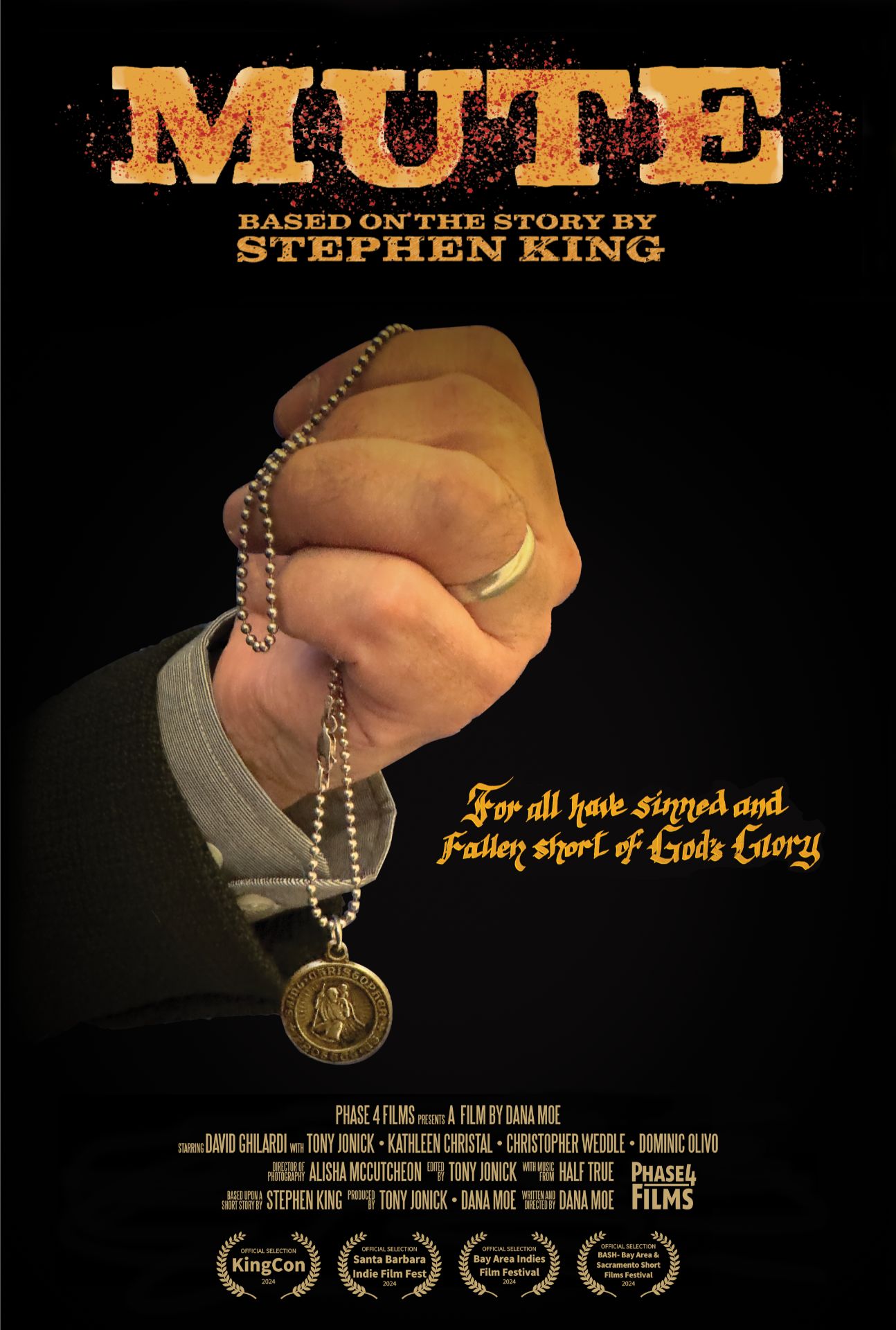 Poster for short film MUTE